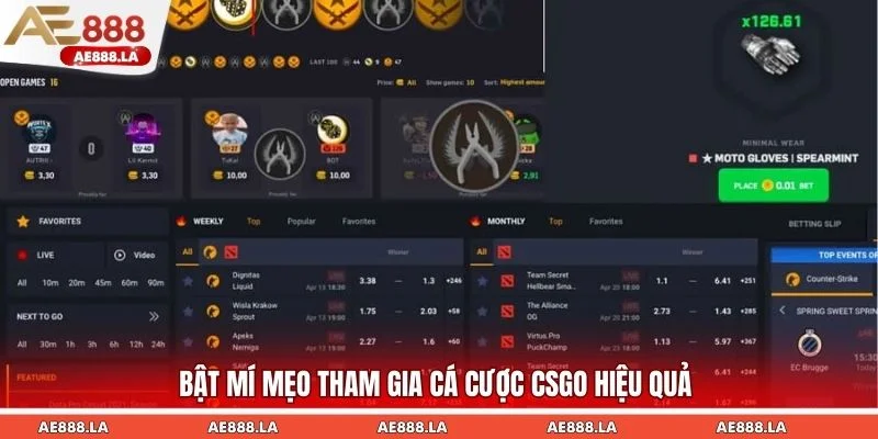 Một vài mẹo hiệu quả anh em có thể áp dụng khi chơi CSGO 