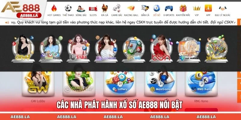 Nhà cái hợp tác với các nhà phát hành lô đề hàng đầu hiện nay 