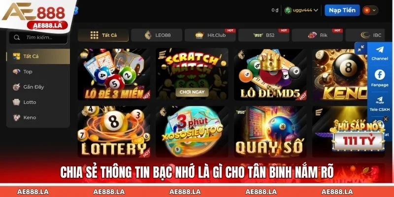 Chia sẻ thông tin bạc nhớ là gì cho tân binh nắm rõ