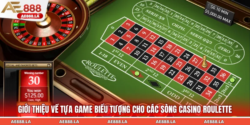 Giới thiệu về tựa game biểu tượng cho các sòng casino Roulette