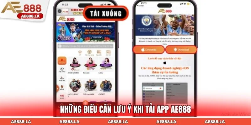 Người chơi cũng cần chú ý đến một số yếu tố khi tải
